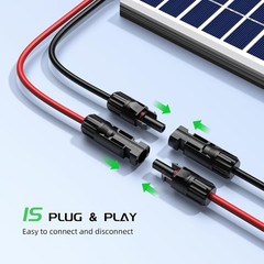 Fast Connectors for Solar Panels 30A Y-Branch 3PCS