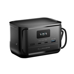 200W Portable Solar Power Station 41600mAh Dual 110V AC Outlet Emergency Backup