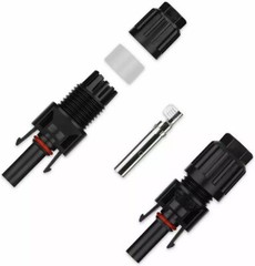 5-100Pairs Solar Panel Cable Wire Connectors Kit Male& Female Waterproof Adapter