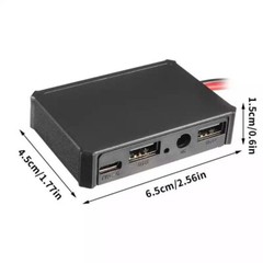 DC Type C Electronic Charge Controller Solar Panel Regulator Dual USB Output C#