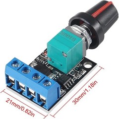 Voltage Regulator Module 516V10A for DC Motor Control and LED Dimmer
