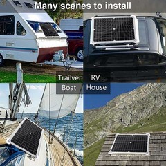 Portable Solar Power Bank Set, 10 in 1 USB Fast Charging Cable Included