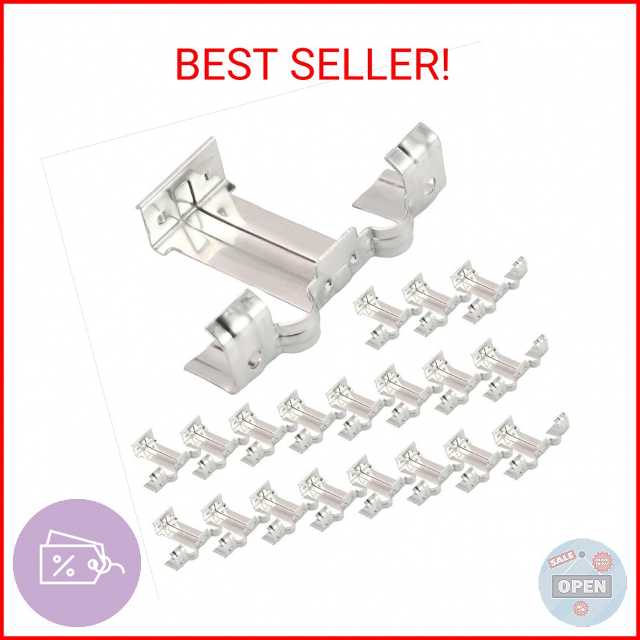 casendy 20PCS Photovoltaic Panel Drainage Buckle Plate Solar Water Drain Clip fo