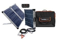 Samlex MSK90 Complete Out-of-the-Box RV Portable Solar Charging Kit 90 Watt