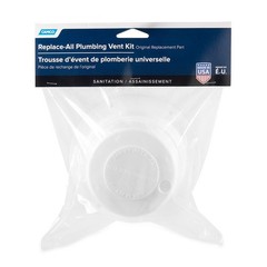 Sewer Vent; Replace-All; OEM Replacement; Fits 1 Inch to 2-3/8 Inch Outside Diam