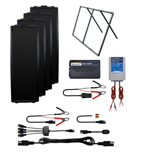 Sunforce Coleman 50180 80 watt 12 volt 80w 12v Solar Charging generator Kit