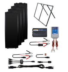 Sunforce Coleman 50180 80 watt 12 volt 80w 12v Solar Charging generator Kit
