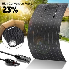 300W Watt Flexible Solar Panel 12V/18V Mono Home RV Roof Camping Off-Grid Power