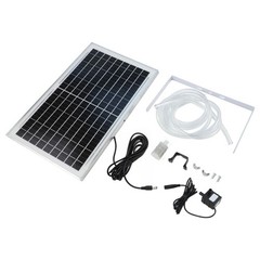 Solar Panel with 240L/H Water Pump for Efficient Outdoor Water Feature