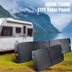 100W 200W Lightweight Portable Solar Suitcase Foldable Solar Panel Outdoor IP65