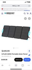 Renogy E.FLEX 220W Portable Solar Panel