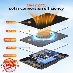 WECOOL Blink Solar Panel Black 1pk