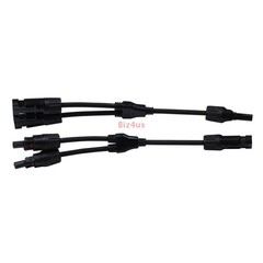 Solar Panel Y Branch Cable Connection Waterproof Adapter Connector Extension US