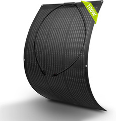 100W Flexible Solar Panel Portable Bendable 12 Volts 10BB Mono Cell for Uneven S