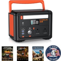 Innovative 600W Portable Power Station – Lightweight with Pure Sine Wave Output