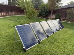 Natures Generator Elite Platinum System Complete W/ 6 Solar Panels Extra Pod