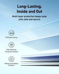 Anker SOLIX PS400 Portable Water Resistance Adventure 400W Solar Panel 4-Pack