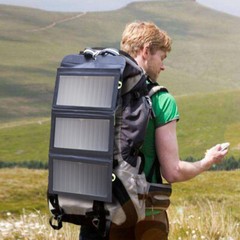 ALLPOWERS 5V 21W Foldable Solar Panel & 10000mAh Battery Outdoor Camping Hiking