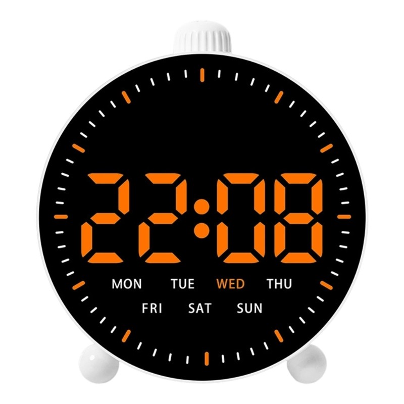 Multifunctional LED Digital Clock With Timer Countdown Quiet Bedsides Alarm