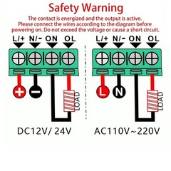 Open Timer Control Module 1 Channel Countdown Timer On Off Switches Relays