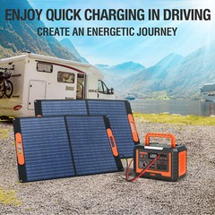Portable Power Station 1000W Solar Generator for Camping RV