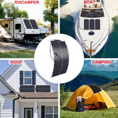 600W Flexible Solar Panel Mono 18V Portable Power Camping Home RV Battery Charge
