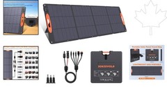 High-Efficiency 200W Foldable Solar Panel – Durable & Waterproof for Adventures