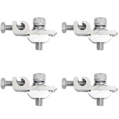 Solar Panel Ground Lug Cable Clamp Bolt On Coupling Earthing Conduct Clamp