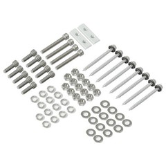 Solar Panel Mounting Brackets Kit System Aluminum Adjustable For Roof RV Boat