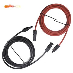 High Quality Solar Panel Extension Cable Wire Connector 10 AWG 15ft 1 Pair