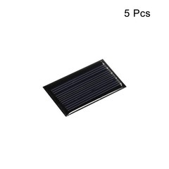 Mini Solar Panel Cell 2V 45mA 0.09W 44mm x 26mm for DIY Project Pack of 5