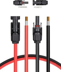 30ft Solar Extension Cable – Male Female Connectors