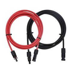 Renogy REC10FT10PR CORE Solar Extension Cables with Mc4 -10ft/3M 10Awg Pair