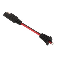2 Pack Durable Sae Extension Cable for Car Solar Panel Multi Color 14Awg