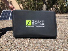 solar panel, Zamp, 140 Watt, folding, good condition