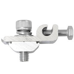 Solar Panel Ground Lug Cable Clamp Bolt On Coupling Earthing Conduct Clamp