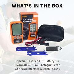 FT-1000W Solar Panel Tester MPPT Meter – 1000W Max Power, 80V/35A PV Module Test