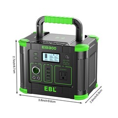 330W/288WH LiFePO4 Lithium Battery Portable Power Station Outdoor Camping Power