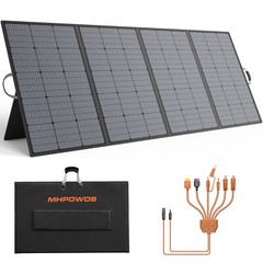 1600w Portable Solar Panels Parallel for Anker SOLIX F3800 3840Wh Power Station