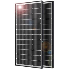 High Performance 100W Solar Panels with Half-Cut Cell Design