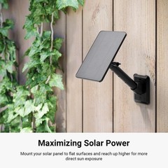 Durable Weather-Resistant Solar Panel Wall Mount – Universal Fit for All Brands