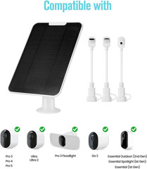 Solar Panel Charger Compatible with Essential Series, Pro 6/6 XL/5S/4/3, Go 2…
