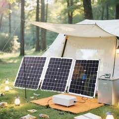 1500W Solar Panel Kit – 3 x 500W + 100A Controller + Extension Cord + Alligator