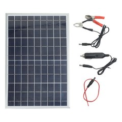 Portable and Lightweight 20W Solar Panel Kit for Outdoor Power Solutions