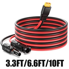 XT60 Charge Adapter Extension Cable for Solar Panel Battery Power Station
