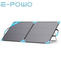 Solar Panel 110W Bifacial for EcoFlow DELTA 3 Plus 1024Wh Portable Power Station
