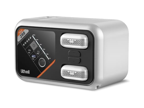 288 Series Portable Power Station 287Wh, Lithium Battery Solar Generator（2 X 74W