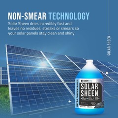 Solar Panel Cleaner 1 Gallon (Makes 512 G) – Super Concentrated Cleaning Solu…