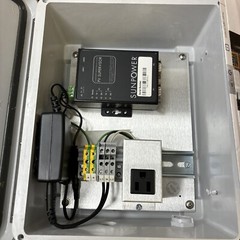 SunPower PV Supervisor MI SMS2.1.A4 Install Kit W/ZYXEL PLC PN 511650