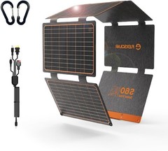 FlexSolar 60W Solar Panel Charger PD3.0 USB-C QC3.0 USB-A Foldable Open Box